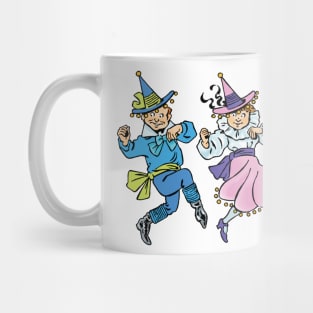 Vintage Munchkins from the Wizard of Oz Mug